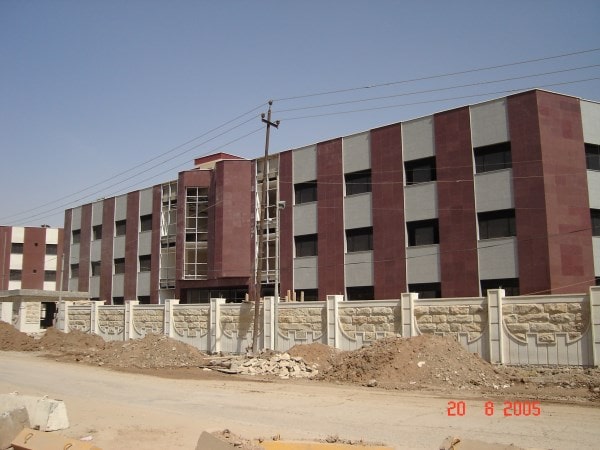Irak Erbil İçişleri Binası İnşaatı